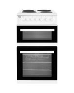 Beko EDP503W Double Oven Electric Cooker A Rated On Energy