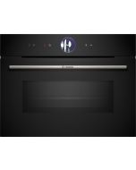 Bosch CMG7361B1B Series 8, Built-in compact oven with microwave function, 60 x 45 cm, Black