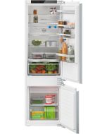 Bosch KIV87VFE0G Series 4, Built-in fridge-freezer with freezer at bottom, 177.2 x 54.1 cm, flat hinge 