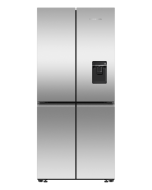 Fisher + Paykel RF500QNUX1 F&P Rf500qnux1 79Cm Quad Door Frost Free Fridge Freezer - Stainless Steel