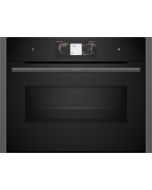Neff C24MT73G0B N90, Built-in compact oven with microwave function, 60 x 45 cm, Graphite-Grey