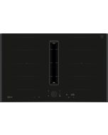 Neff V68AUX4C0 Venting Hob N 90, Induction hob with integrated ventilation system, 80 cm, surface mount with frame