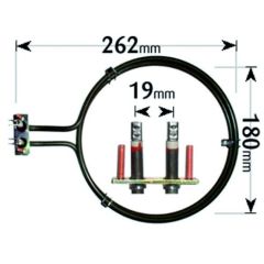 Neff Cooker Fan Oven Element AEG / NEFF 2 Turn ELE6254