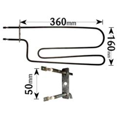 Belling Cooker Main Oven Element 1125W ELE453