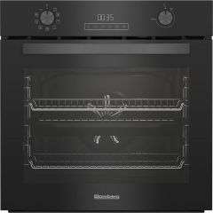 Blomberg ROEN8232BP 60cm Built In Electric Single Oven, Pyrolytic Self Cleaning - Black