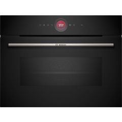 Bosch CMG7241B1B Series 8, Built-in compact oven with microwave function, 60 x 45 cm - Black