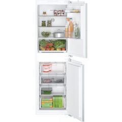 Bosch KIN85NFE0G Series 2, Built-in fridge-freezer with freezer at bottom, 177.2 x 54.1 cm, flat hinge
