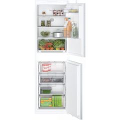 Bosch KIN85NSE0G 54.1Cm 50/50 Built-In Frost Free Fridge Freezer, Sliding Hinge - White