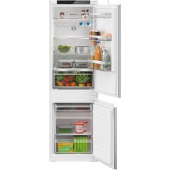 Bosch KIV86VSE0G Series 4, Built-in fridge-freezer with freezer at bottom, 177.2 x 54.1 cm, sliding hinge