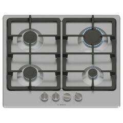 Bosch PGP6B5K90 60cm, 4 burners, 2 Dishwasher suitable cast iron pan supports, new standard sword di