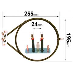 ELE4086 Brandt Fan Oven Element 2000W