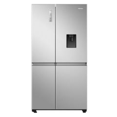 Hisense RS840N4WCE 60/40 91Cm Frost Free American Fridge Freezer - Stainless Steel