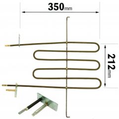 Indesit ELE2155 INDESIT Single Grill Element Pattern Part