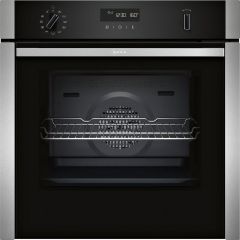 Neff B6ACH7HH0B  Slide+Hide door, N 50, Built-in oven, 60 x 60 cm, Stainless steel