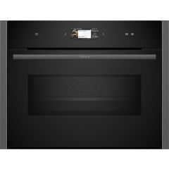 Neff C24MS71G0B Electronic N90 Built-in compact oven with microwave function - 60 x 45 cm - Graphite-Grey