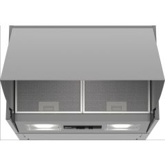 Neff D64MAC1X0B 60cm, 3 speed, push buttons, LED lights, high extraction rate. Recirculating Filter: