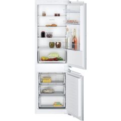 Neff KI7861FE0G N 30, Built-in fridge-freezer with freezer at bottom, 177.2 x 54.1 cm, flat hinge
