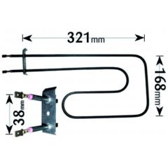 Creda Cooker Grill Half Element 1300W ELE723