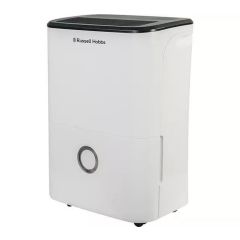 Russell Hobbs RHDH2002 20L Dehumidifier - White + Black