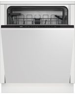 Beko DIN15C20 Integrated Dishwasher - Stainless Steel 