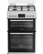 Blomberg GGRN655W 60Cm Gas Double Oven - White