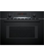 Bosch CMA583MB0B Series 4 - Built-in Compact microwave oven with hot air - 60 x 45 cm - Black