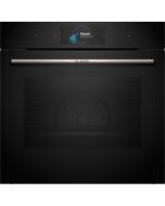 Bosch HSG7584B1 Series 8, Built-in oven with steam function,  Electronic, 23 functions, 60 x 60 cm, Black