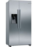 Bosch KAD93AIERG Series 6, American side by side, 178.7 x 90.8 cm, Brushed steel anti-fingerprint