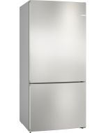 Bosch KGN86VIEA Series 4, Free-standing fridge-freezer with freezer at bottom, 186 x 86 cm, Stainless steel (with anti-fingerprint)