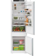Bosch KIV87VSE0G Series 4, Built-in fridge-freezer with freezer at bottom, 177.2 x 54.1 cm, sliding hinge