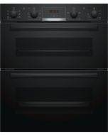 Bosch NBS533BB0B Series 4 Double Built Under Oven Black