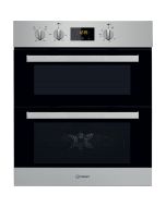 Indesit IDU6340IX Double Built Under Oven - Stainless Steel