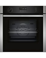 Neff B6ACH7HH0B  Slide+Hide door, N 50, Built-in oven, 60 x 60 cm, Stainless steel