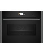 Neff C24FS31G0B Electronic, 4.1" Full Touch TFT Display, 22 functions, inc. Full Steam, Soft open/cl