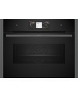 Neff C24FT53G0B Electronic N 90 Built-in compact oven with steam function - 60 x 45 cm - Graphite-Grey