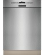 Neff S145HTS01G Built-In N 50, Semi-integrated dishwasher, 60 cm, Brushed steel