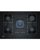 Neff T27CS59S0 N 70, Gas hob, 75 cm, Tempered glass, Black