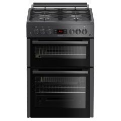 Blomberg GGN65N 60cm Double Oven Gas Cooker with Gas Hob - Anthracite - A+ Energy Rated