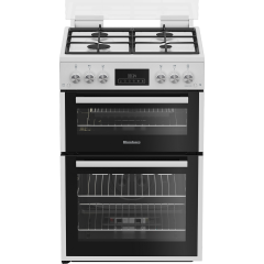 Blomberg GGRN655W 60Cm Gas Double Oven - White