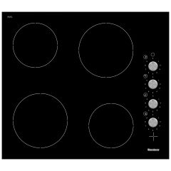 Blomberg MKN24001 Ceramic Hob With Control Knobs and 4 Zones Black