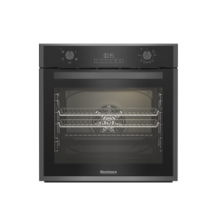 Blomberg ROEN9202DX 59.4cm Built In Electric Single Oven - Dark Steel