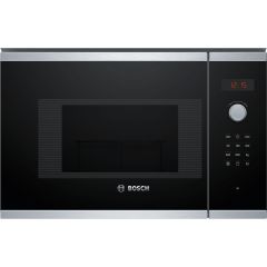 Bosch BEL523MS0B Series 4, Built-in microwave oven, 60 x 38 cm, Stainless steel