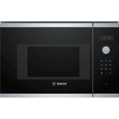 Bosch BFL523MS0B Series 4, Built-in microwave oven, Stainless steel
