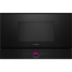 Bosch BFL7221B1B Electronic, 21L Microwave With 5 Power Levels, Digital Control Ring With TFT Touchd