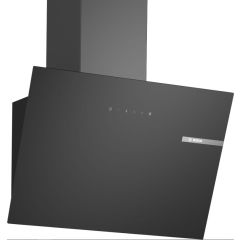 Bosch DWK65DK60B 60cm, Angled Chimney Hood, Touch Control, LED Lights. Optional Standard Recirculati