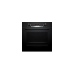 Bosch HBS573BB0B 60cm Series 4 Built-In Single Electric Pyrolytic Oven in Black