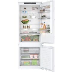 Bosch KBN96VFE0G Series 4, Built-in fridge-freezer with freezer at bottom, 193.5 x 70.8 cm, flat hinge