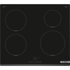 Bosch PIE631BB5EKIT PIE631BB5E 59.2cm Induction Hob Kit - Black + Free Pan Set