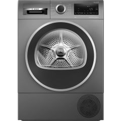 Bosch WQG245R9GB Series 6, Heat pump tumble dryer, 9 kg - Graphite