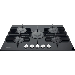 Hotpoint FTGHG751DHBK 75cm Gas Hob - Black